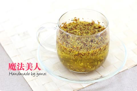 自制冰糖桂花茶——简单的美白排毒茶