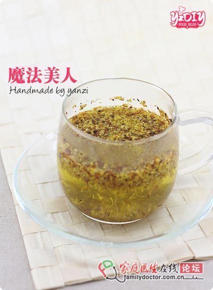 自制冰糖桂花茶——简单的美白排毒茶